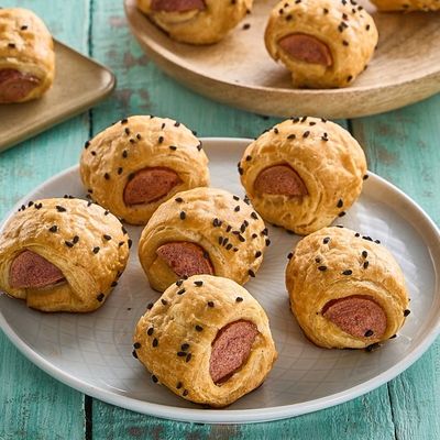 Mini Sausage Pate Plate 12 Pieces
