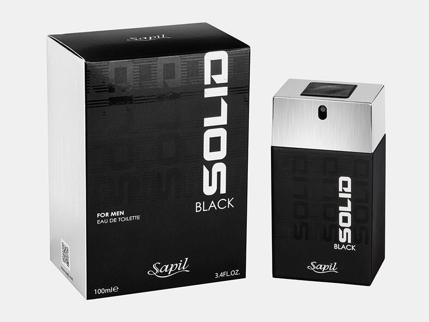 Sapil Solid Perfume Men Black 100 Ml