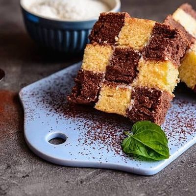 Chess French Cake