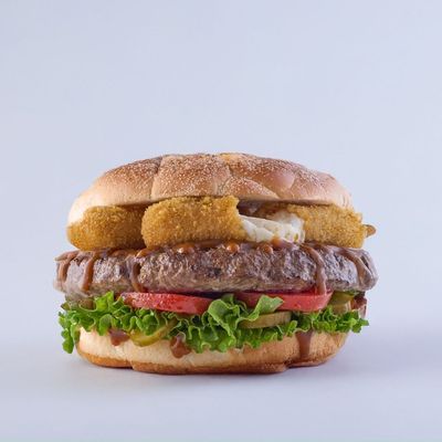 Cowboy Burger Sandwich