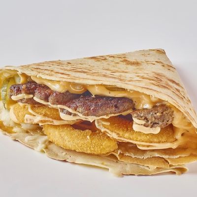 Onion Burger crepe