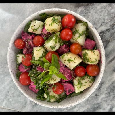 Potato And Beetroot Salad