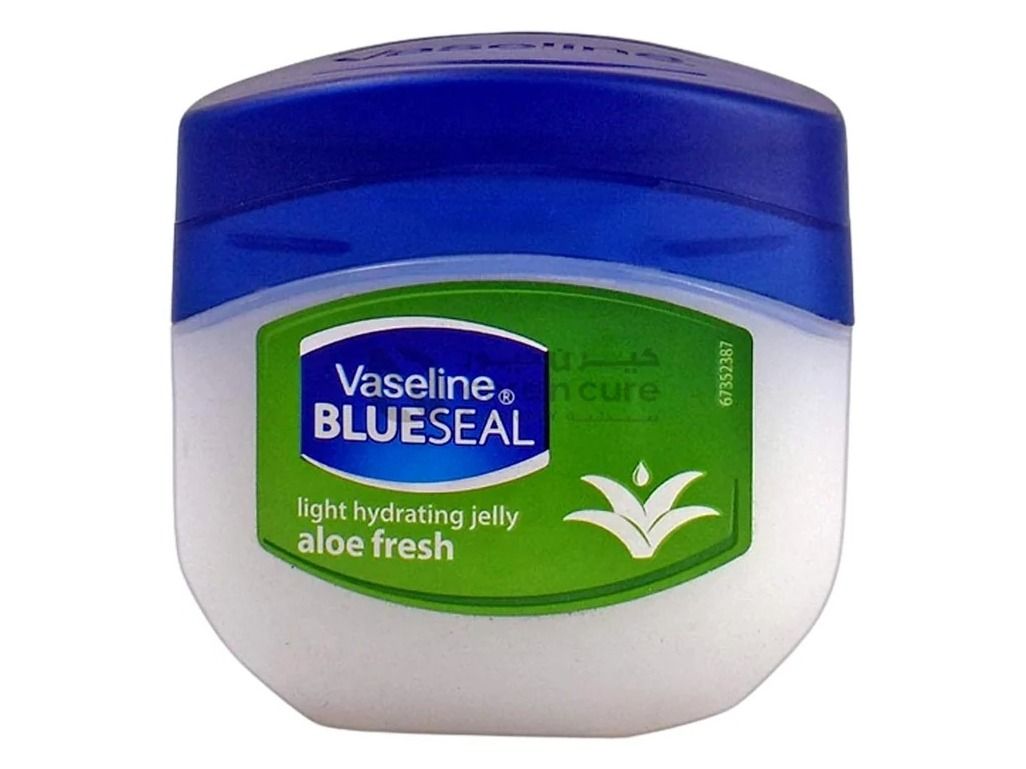 Vaseline Blueseal Petrolium Jelly Aloe Fresh 100 Gm
