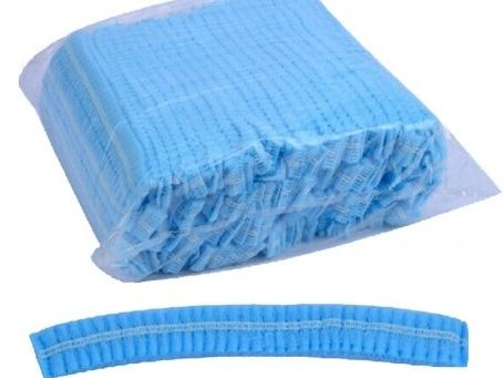 Disposable Cap 100pcs Blue No-Nl-80186