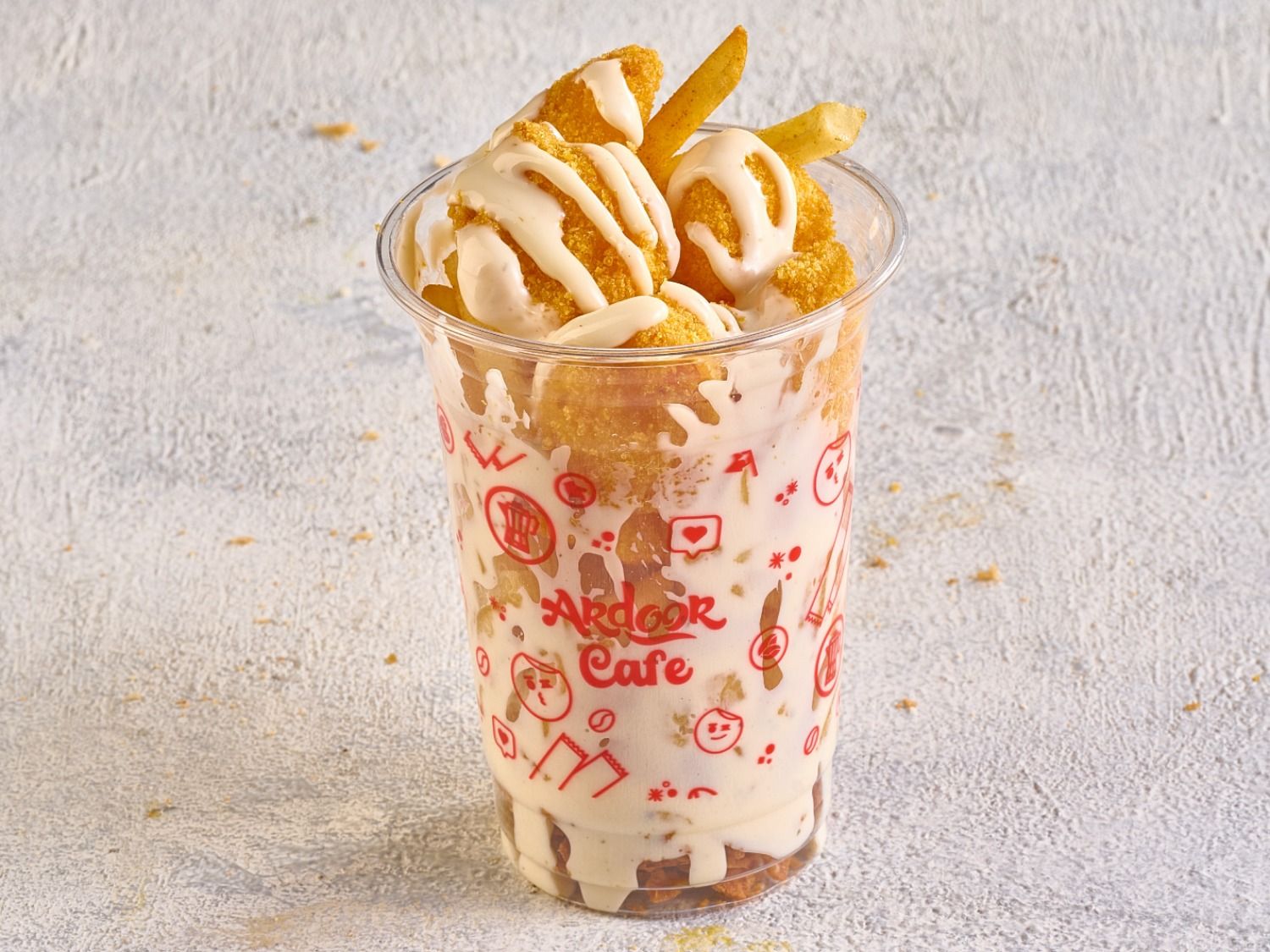 Fried Shrimp Cup
