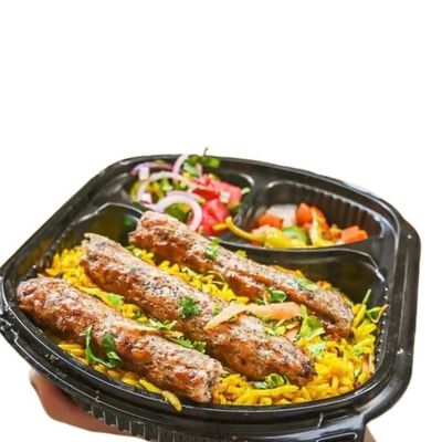 Grilled Chicken Kofta Meal