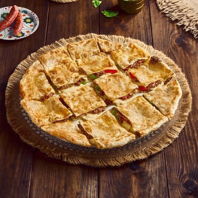 Baladi Sausage Alexandrian pie