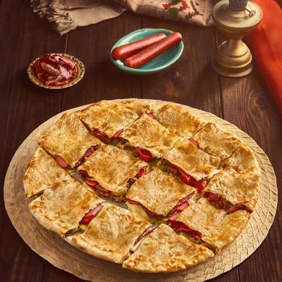 Kiri Sausage Pastrami Alexandrian pie