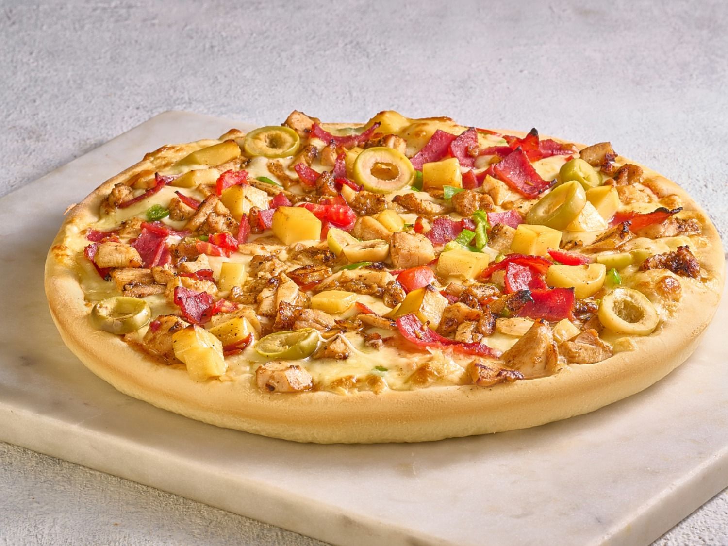 Smoke Chicken Pizza