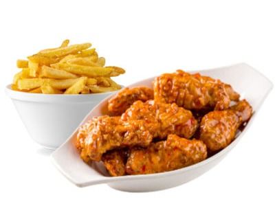 Crispy Breaded Wings