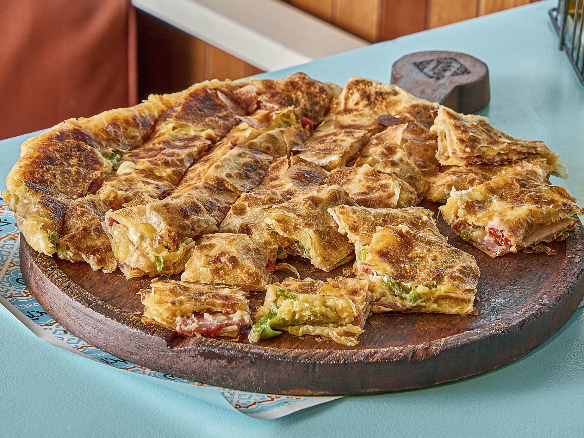 Baladi Sausage Kiri Pie