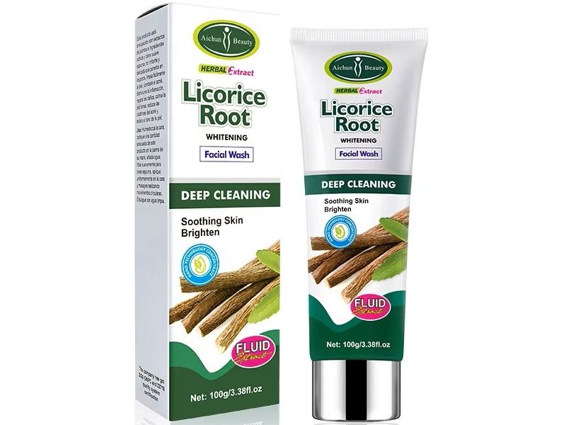 Aichun Beauty Licorice Root Whitening Facial Wash 100G