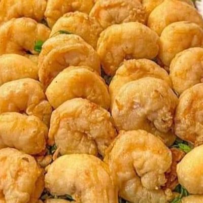 A Quarter Kilo Of Large Peeled Shrimp