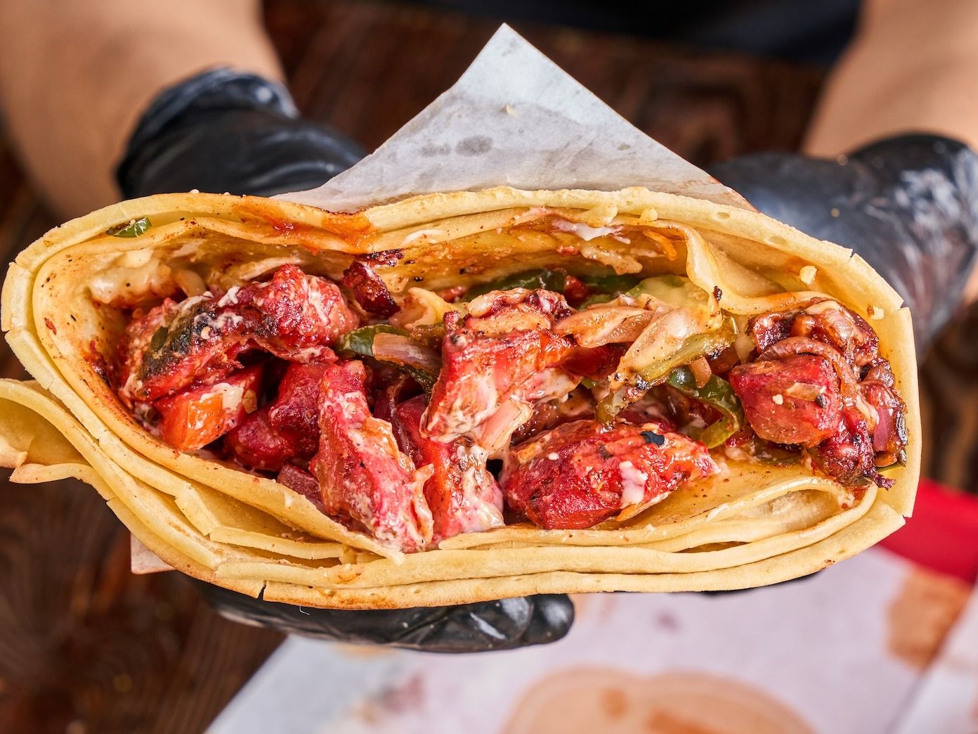 Chicken Tandory Spicy crepe