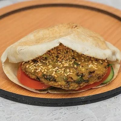 Taamia With Omelette Sandwich
