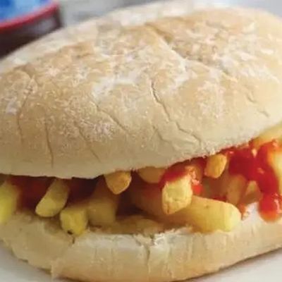 Potato Ketchup Sandwich