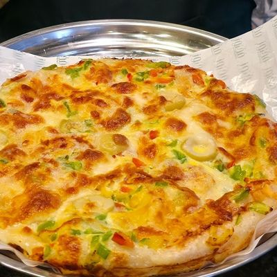 Pastrami Kiri Cheese Oriental pie