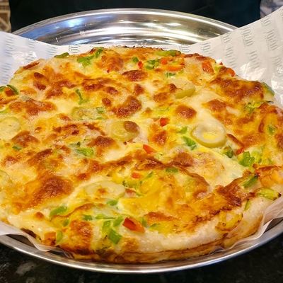 Mixed Chicken Oriental pie