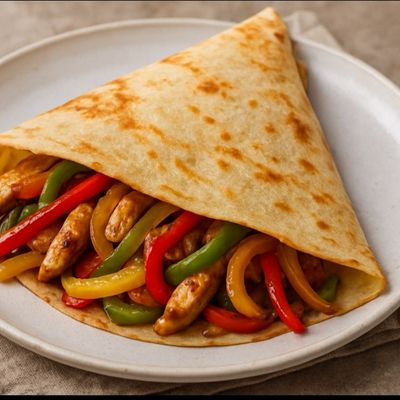 Fajita crepe