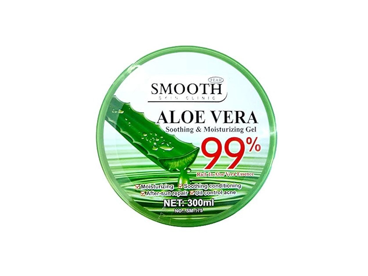 Smooth Aloe Vera Moisturizing Gel 300 Ml Round