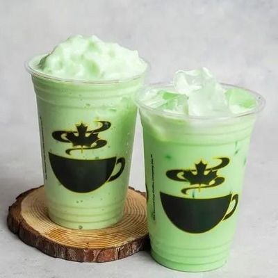 Green tea latte chiller or iced