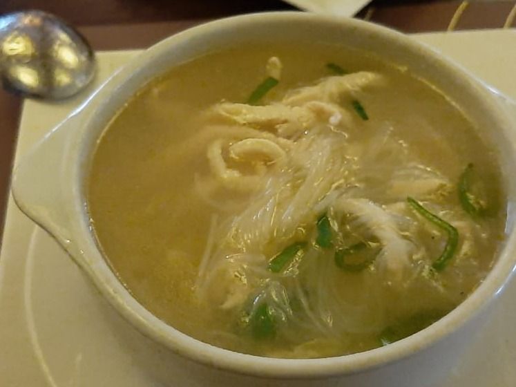 Chicken & Glass Noodles Soup