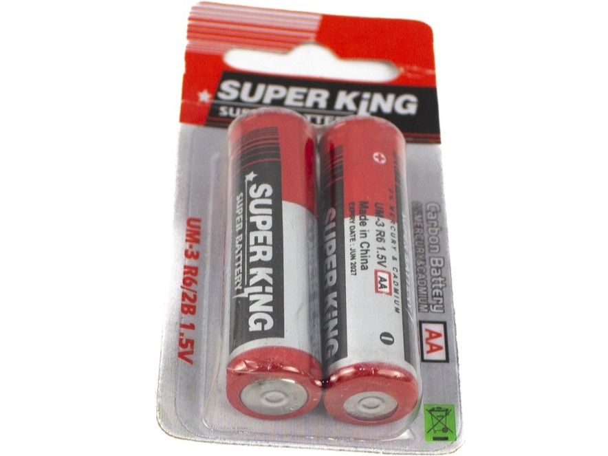 Superking Battery AA Card 1.5V X 20 Card