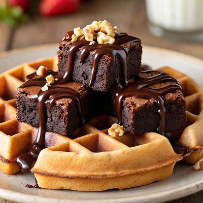 Waffle Brownies