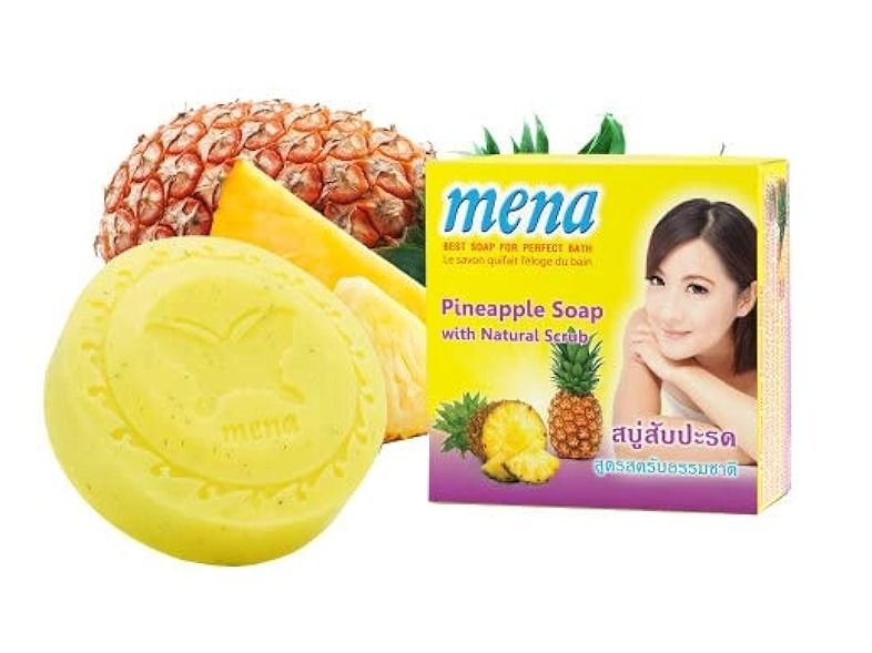 Mena pinapple soap with scrub 150 ml