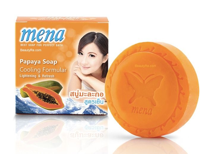 Mena Papaya Soap Cooling Formula 150 Gm
