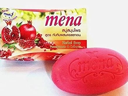 Mena Soap Pomegranate And Collagen 100Gm