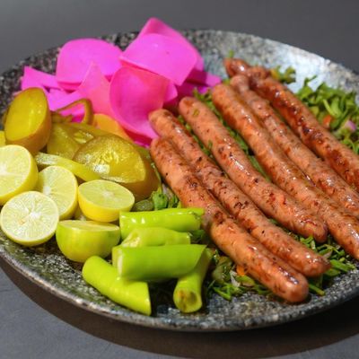 Grilled Sausage Meal