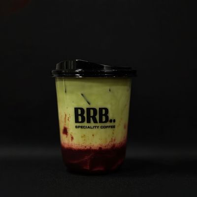 Ice Strawberry Matcha