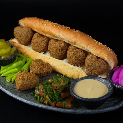 Falafel With French Bread