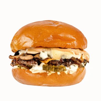 Special Swiss Melt Burger Sandwich