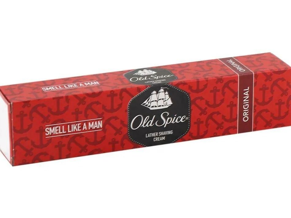 Old Spice Leather Shaving Cream 70 Gm