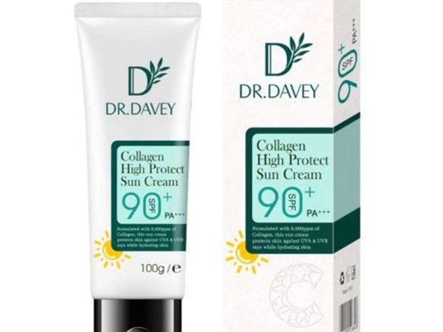 Dr.Davey Collagen High Protect Suncream SPF90+ 100GM