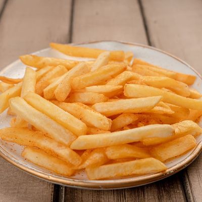 طبق بطاطس كبير