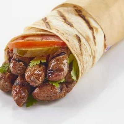 Syrian Sausage Sandwich