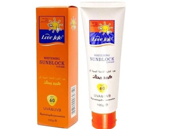 Love Jojo Sunblock Cream 100G