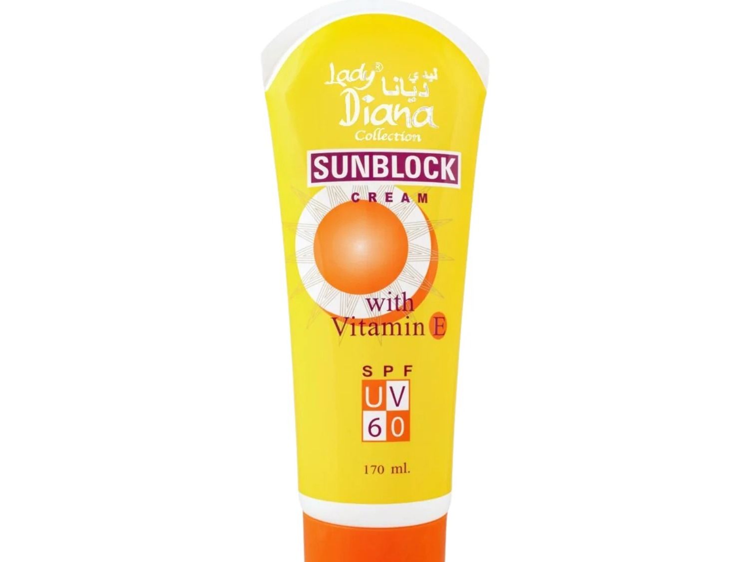 Lady Diana Sunblock Cream SPF60 170 Ml
