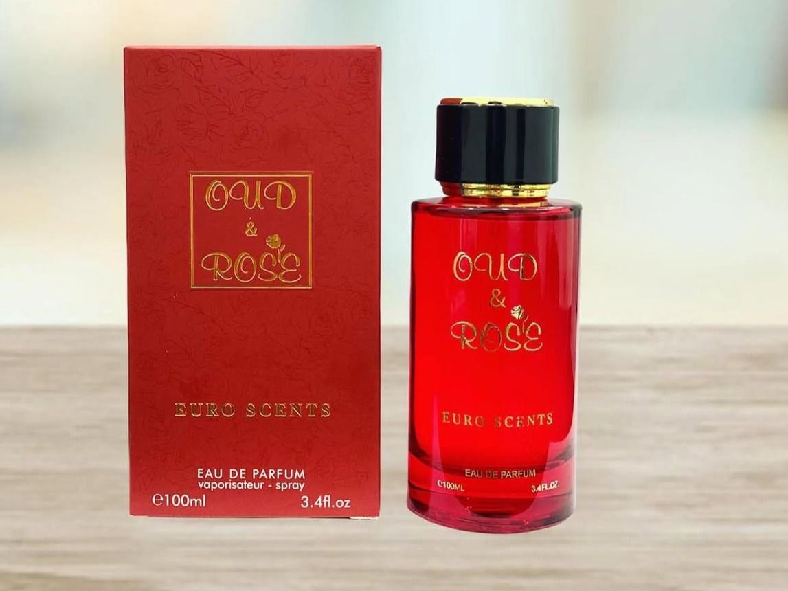 Oud and rose perfume EDP 100ML