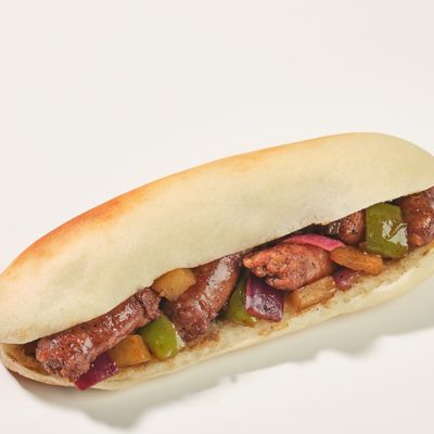 Sausage With Pomegranate Molasses Sandwich