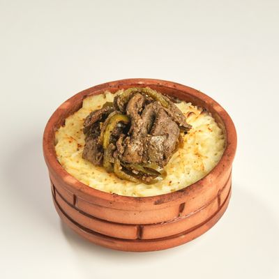 Oven Baked Rice With Liver Casserole