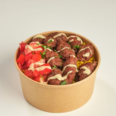 Rice With Kofta Meal