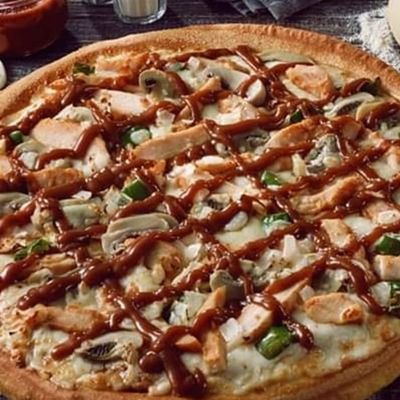 Chicken Barbeque Pizza
