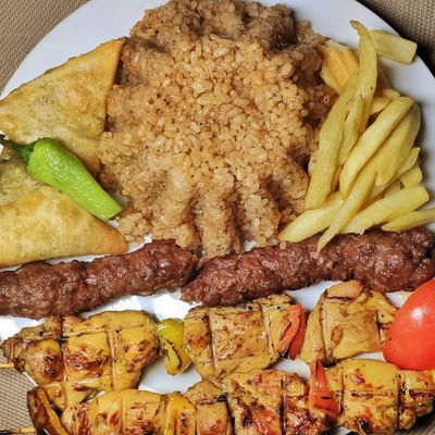 Al Basha Meal 1/4 Shish$1/8 Kofta