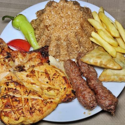 Al Basha Meal 1/4 Chicken Grill $1/8kofta