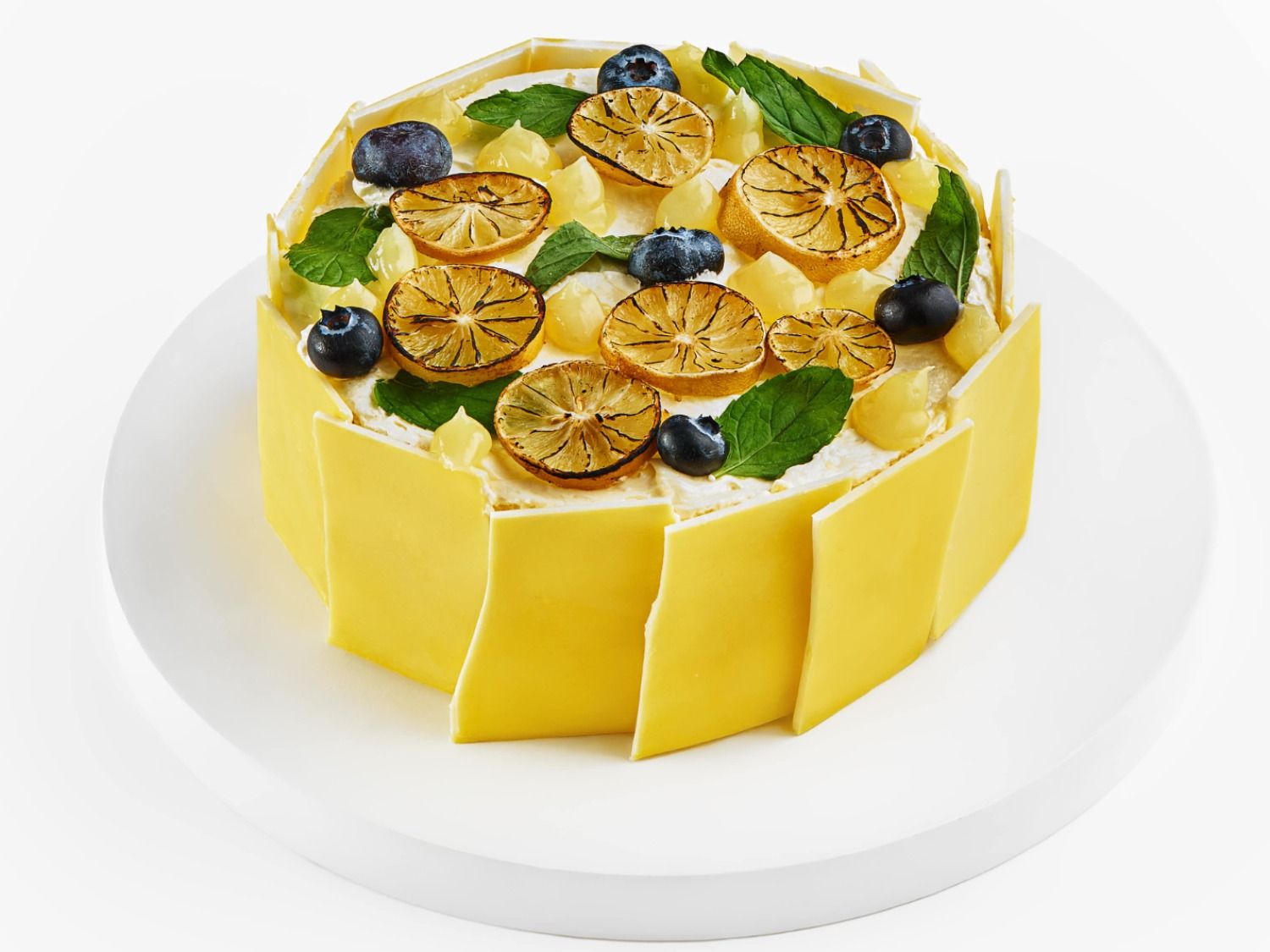 Lemon Blueberry Torte