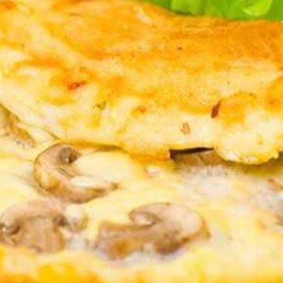 Eggs With Mushroom Sandwich
